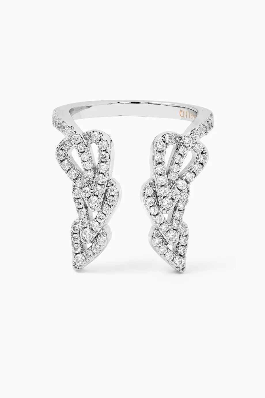 Drop Ring in Silver - Basliq