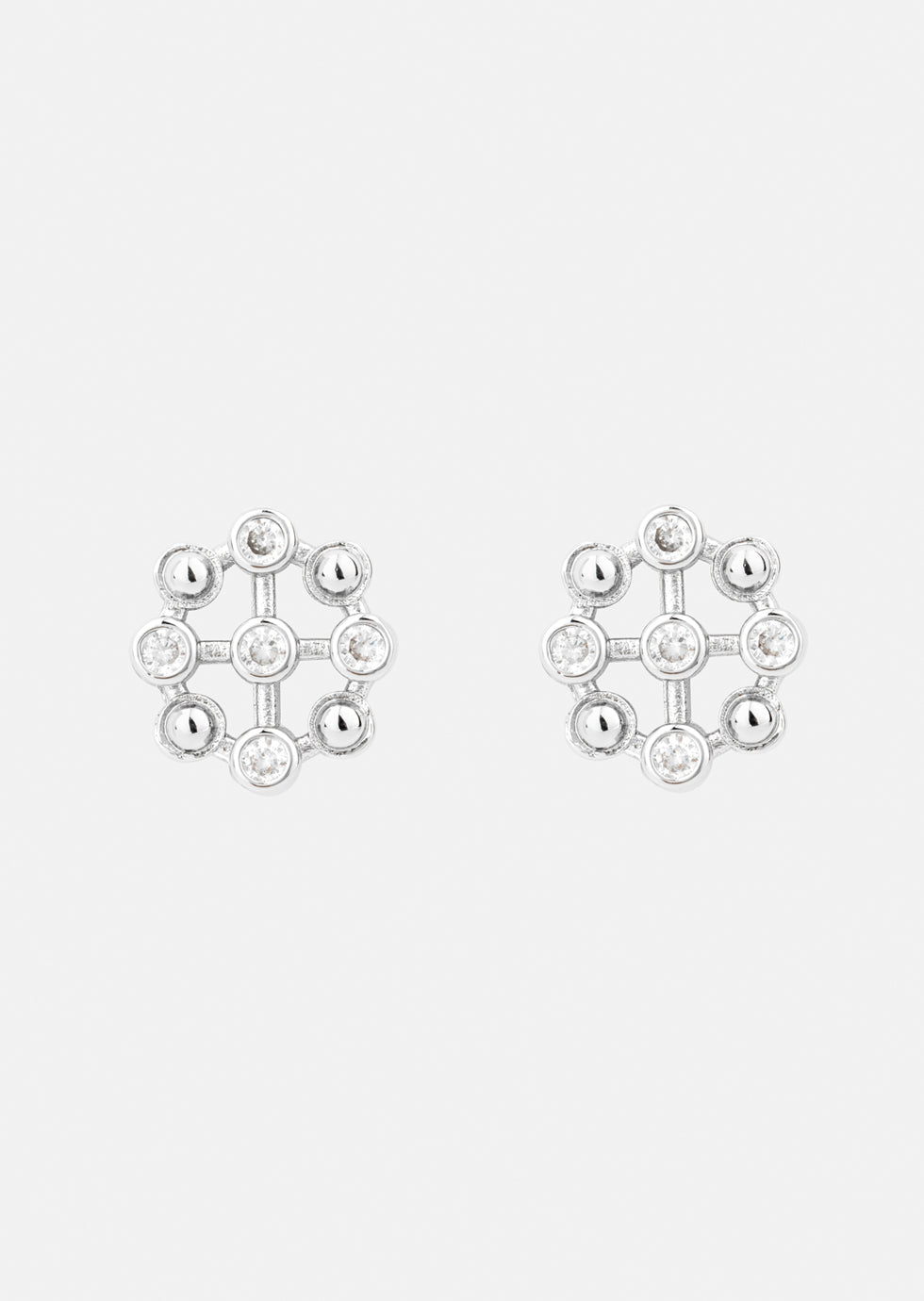 Snowflake earrings