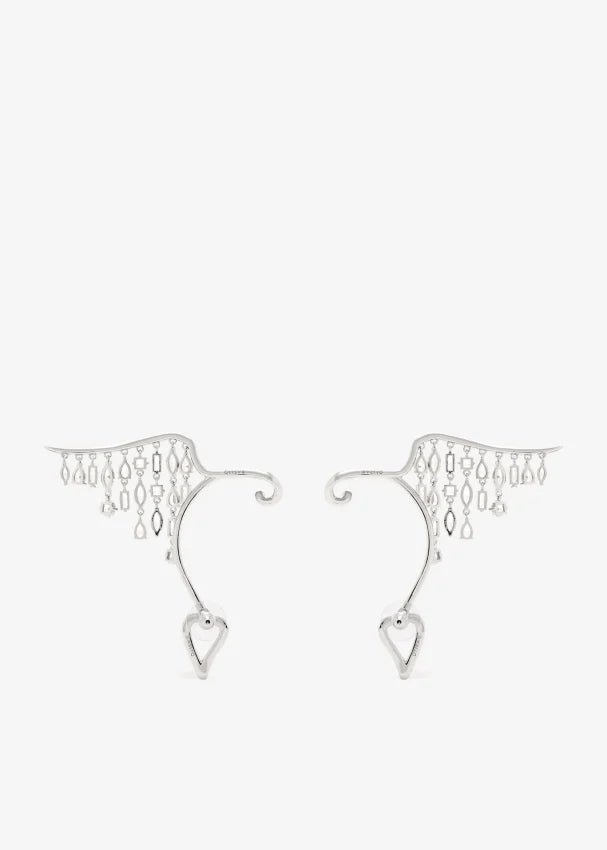 Angel Wing Earrings - Basliq