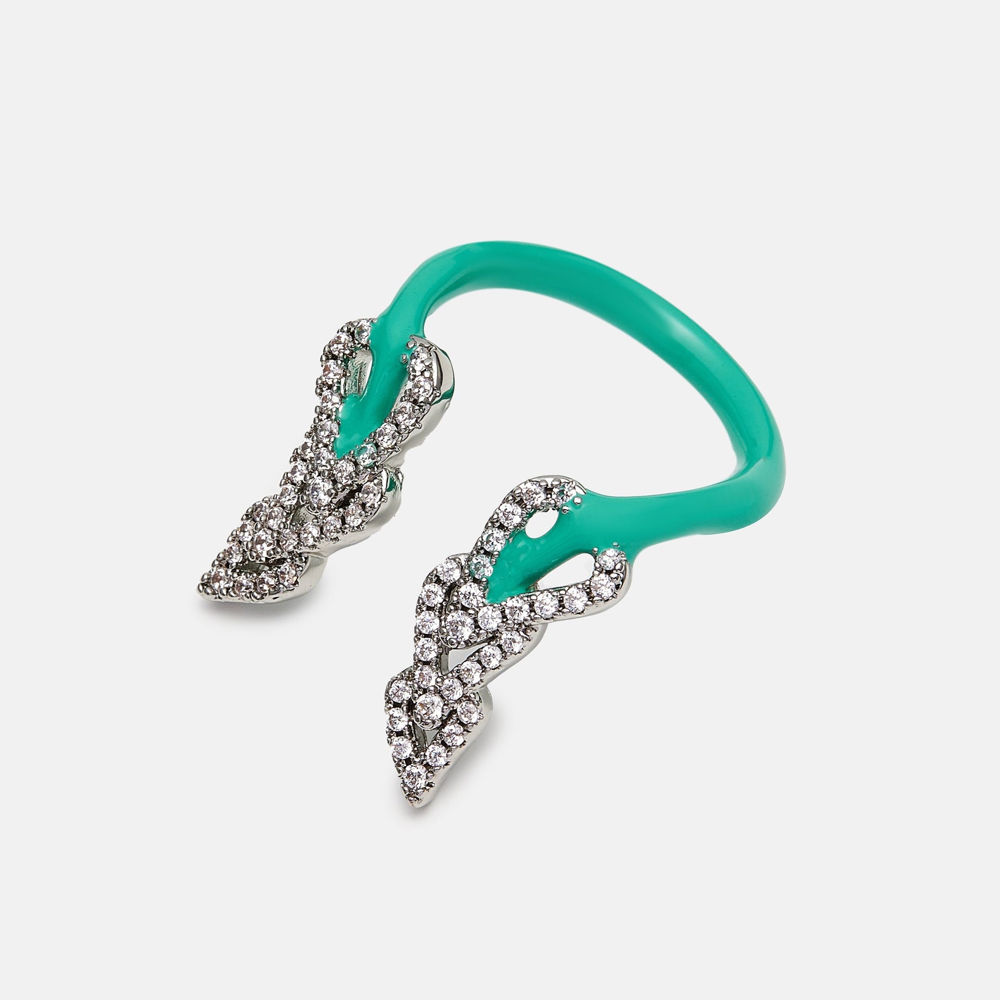 Drop Ring in Enamel - Basliq