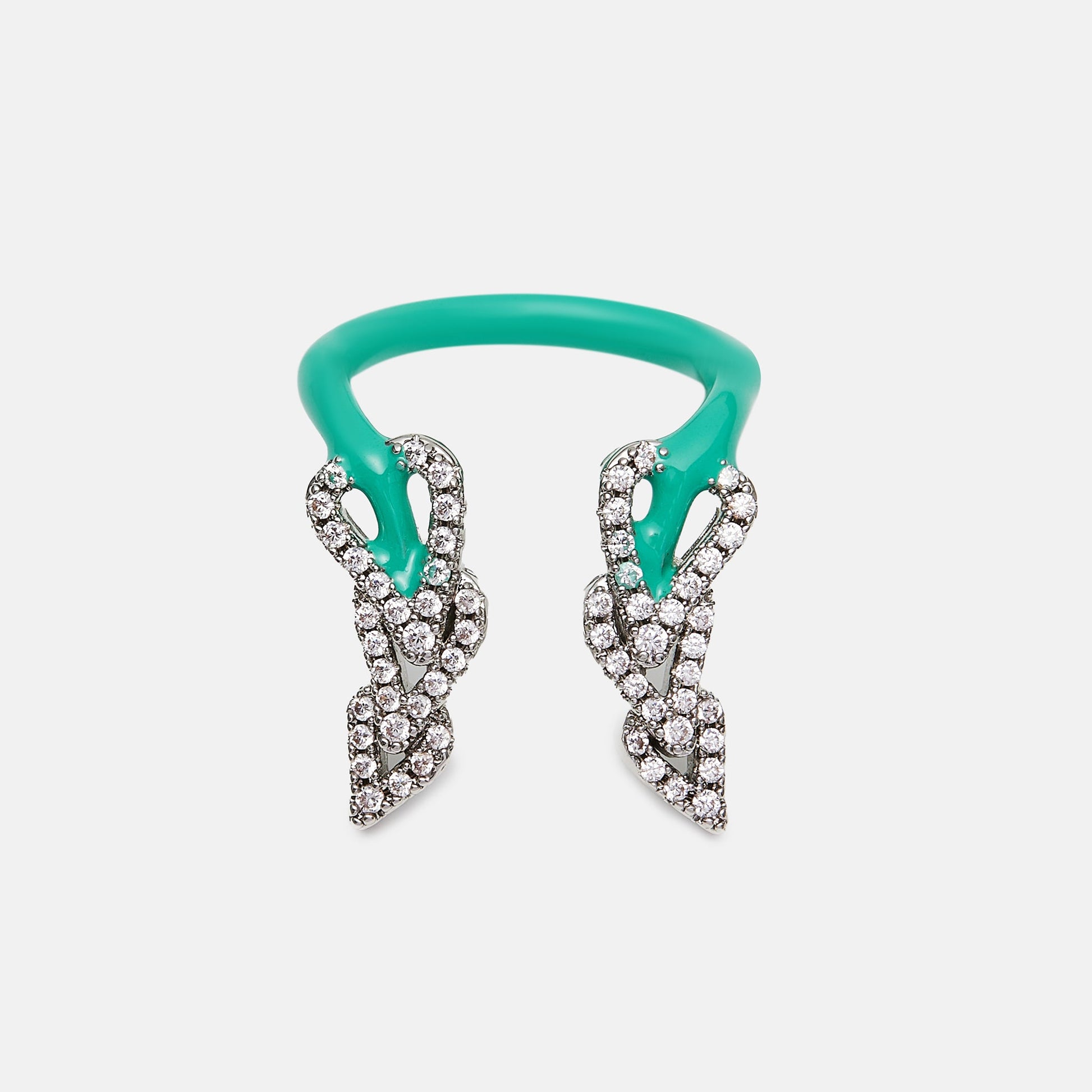 Drop Ring in Enamel - Basliq