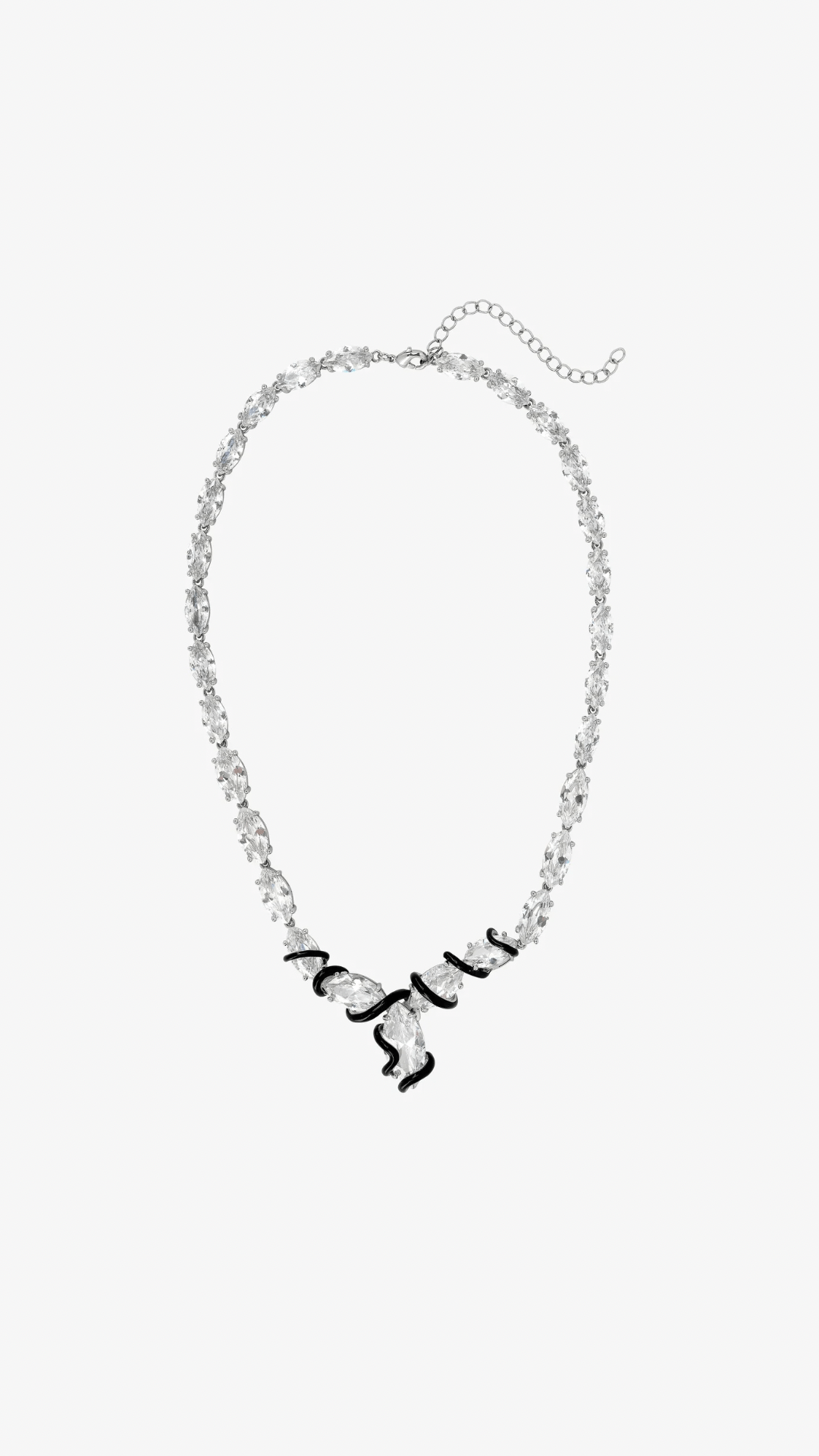 Enamel Vine Necklace - Basliq