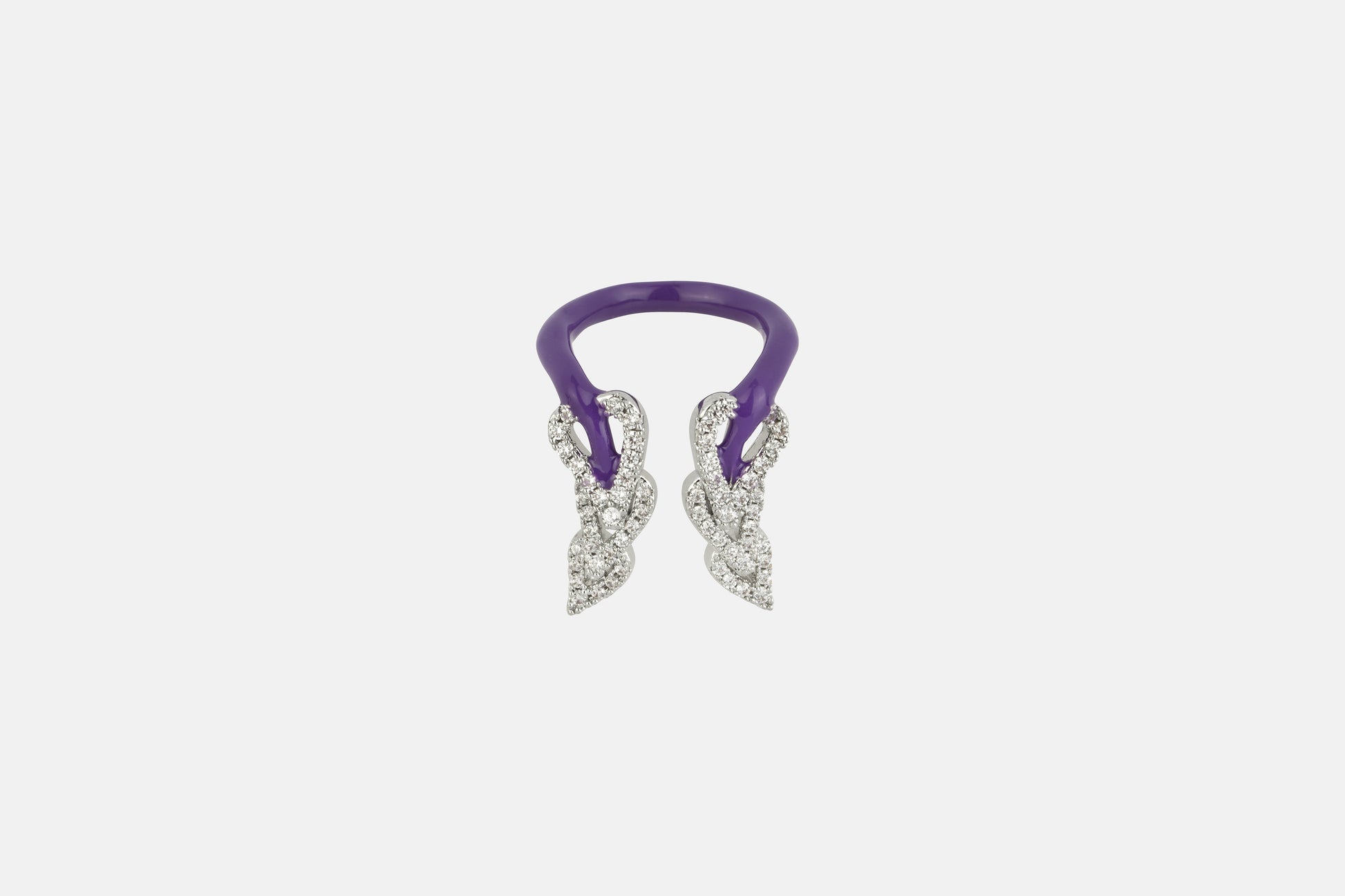 Drop Ring in Enamel - Basliq