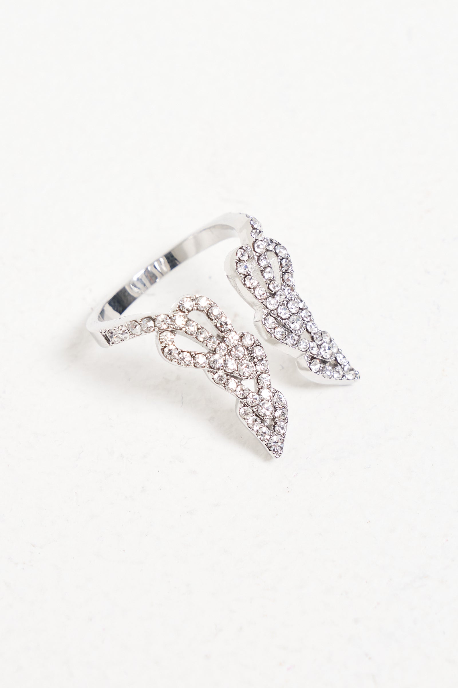 Drop Ring in Silver - Basliq