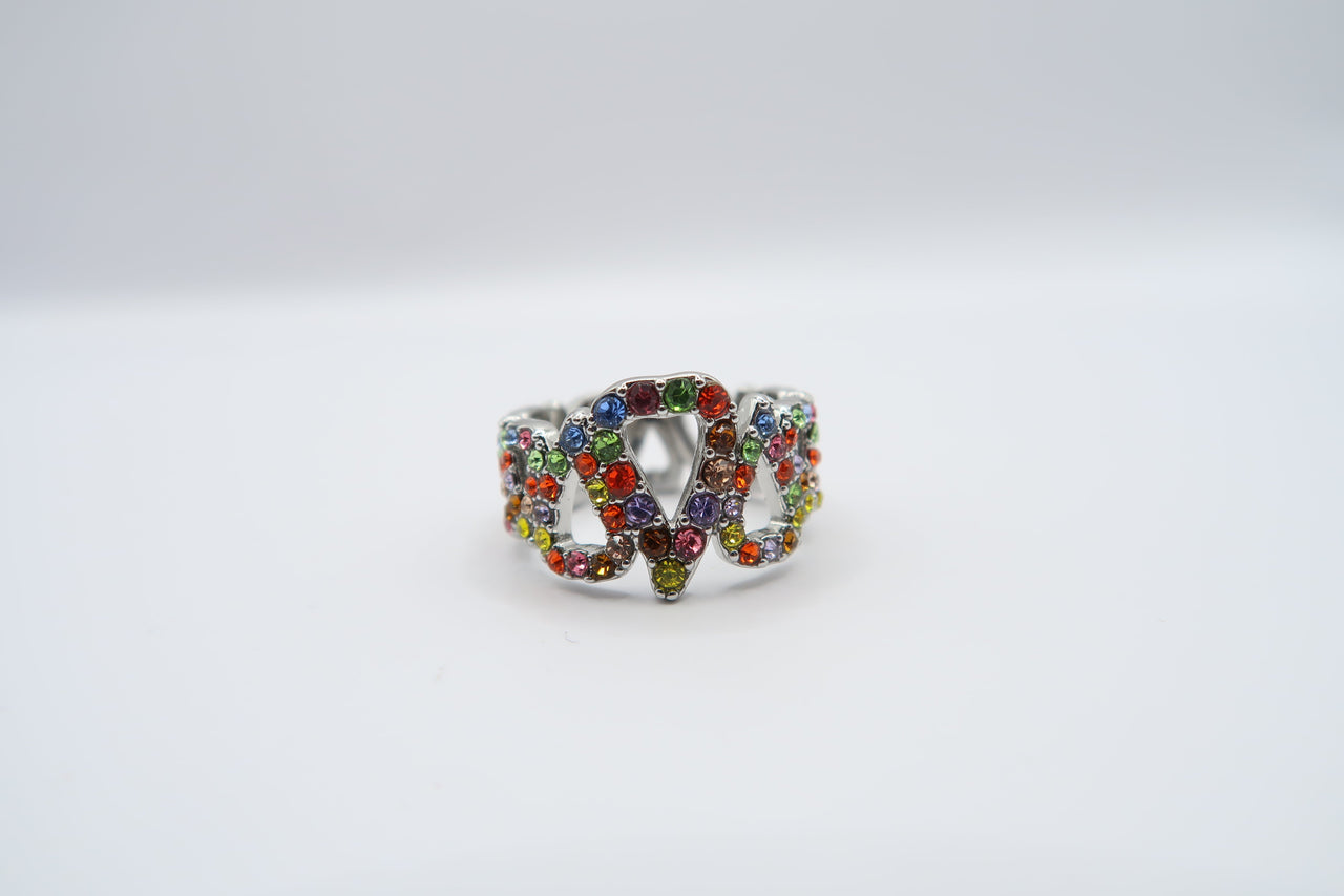 Flow Wrap Around Ring Multicolour - Basliq