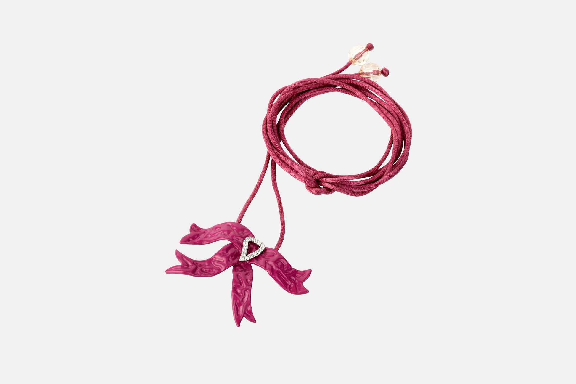 Solange Bow Choker/ Necklace/ Belt - Basliq